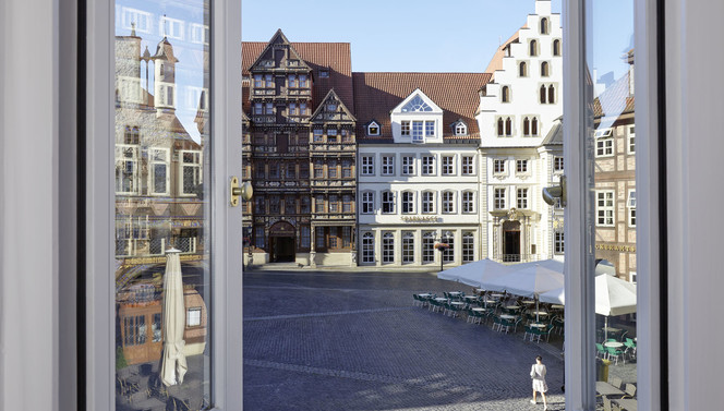 Zimmerblick Markt